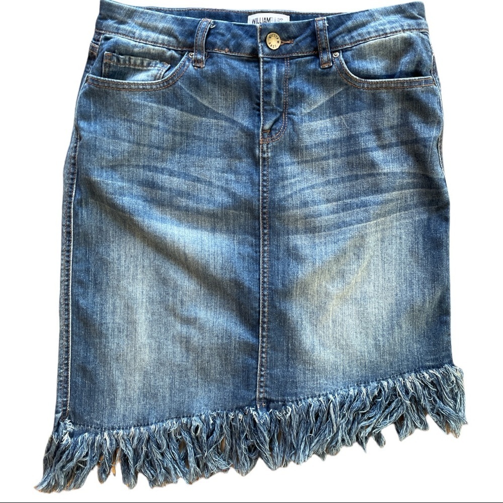 Y2K Look by WilliamRant Justin Timberlake & Trace Ayala Denim Jean Skirt Size 27